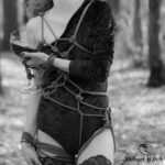 Incognito | Prety young shibari models in ropes